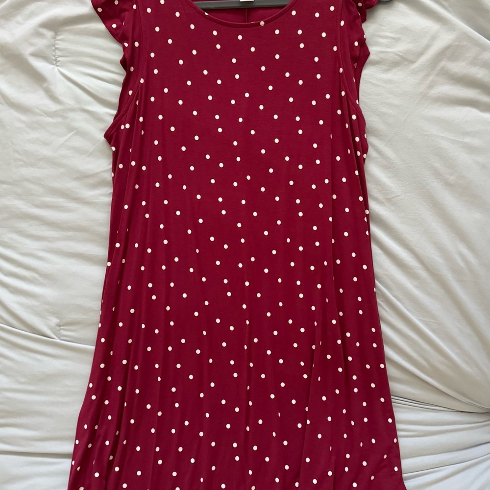 Old Navy Red Polka Dot Dress